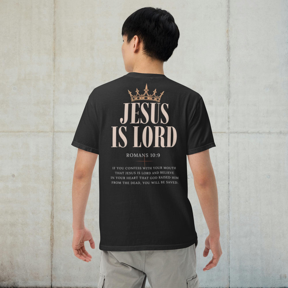 Jesus Is Lord T-Shirt- Romans 10:9